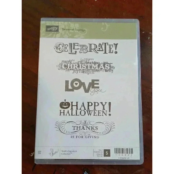 Stampin' Up!  Seasonal Sayings   Stamp Set  ~ - Picture 1 of 2